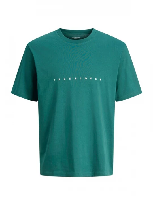 Foto van product Jack & Jones Junior Shirt 'JJESTAR' petrol / wit