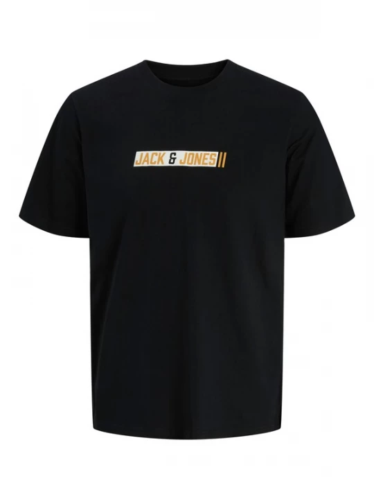 Foto van product Jack & Jones Junior Shirt 'JJMUNK' geel / zwart / wit
