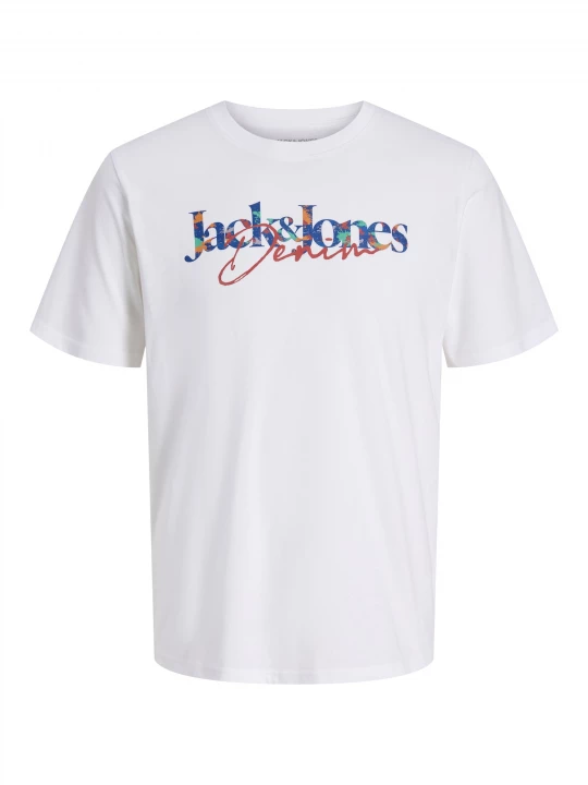 Foto van product Jack & Jones Junior Shirt 'JJTOM' blauw / rood / wit