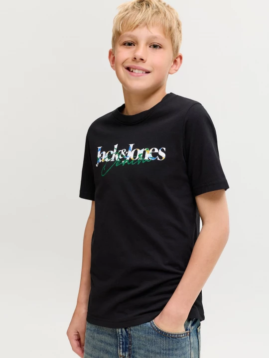 Foto van product Jack & Jones Junior Shirt 'JJTOM' blauw / sepia / groen / zwart