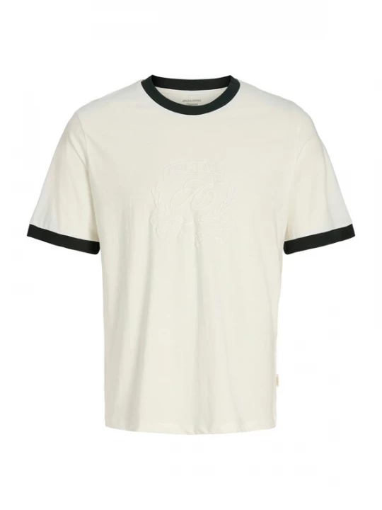 Foto van product Jack & Jones Junior Shirt 'JORARGOS RINGER' zwart / wit