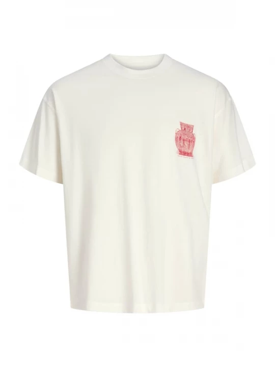 Foto van product Jack & Jones Junior Shirt 'JORARGOS' watermeloen rood / wit