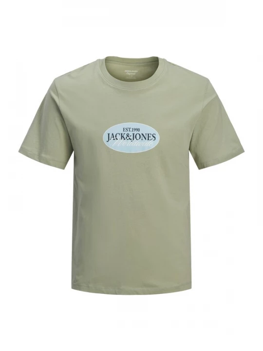 Foto van product Jack & Jones Junior Shirt 'JORCATSKILLS' lichtblauw / grasgroen / zwart