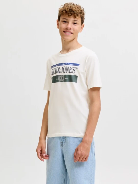 Foto van product Jack & Jones Junior Shirt 'JORFREDERIKSBERG' donkerblauw / spar / zwart / wit