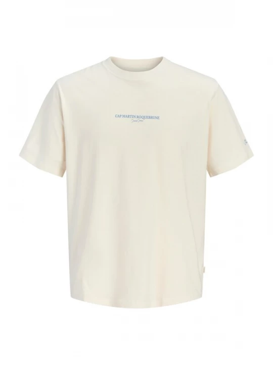 Foto van product Jack & Jones Junior Shirt 'JORHyeres' sand / azuur / donkergroen / offwhite