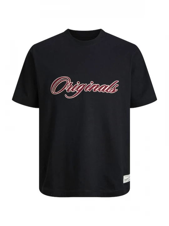 Foto van product Jack & Jones Junior Shirt 'JORNantucket' wijnrood / zwart / wit