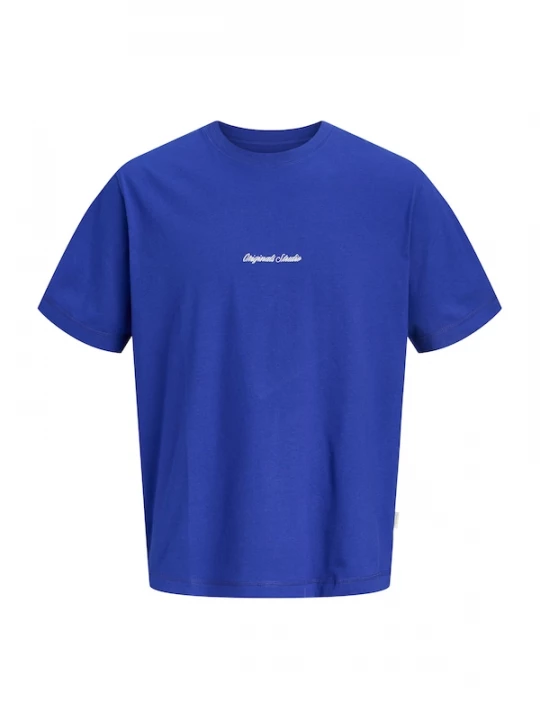 Foto van product Jack & Jones Junior Shirt 'JORNORREBRO' blauw / wit