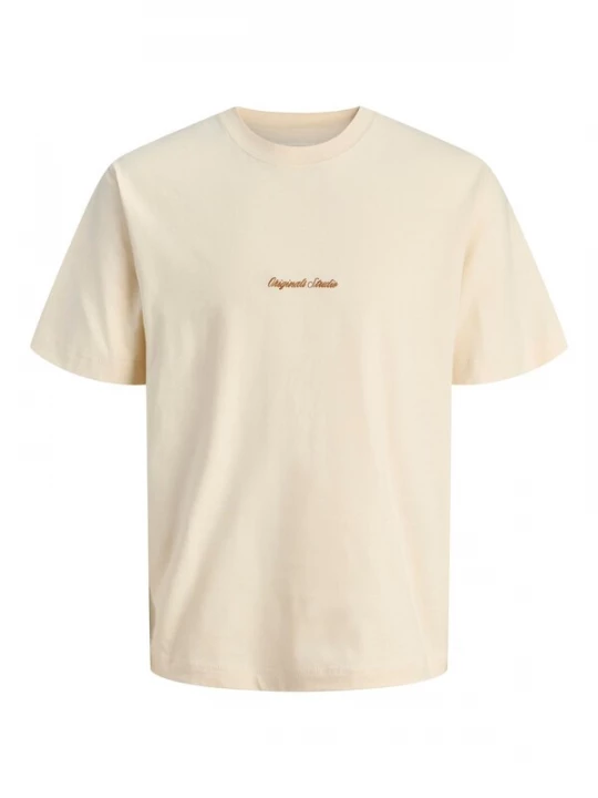 Foto van product Jack & Jones Junior Shirt 'JORNORREBRO' bruin / wolwit