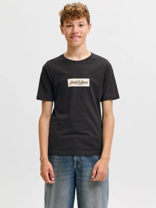 Foto van product Jack & Jones Junior Shirt 'JORNORREBRO' crème / zwart