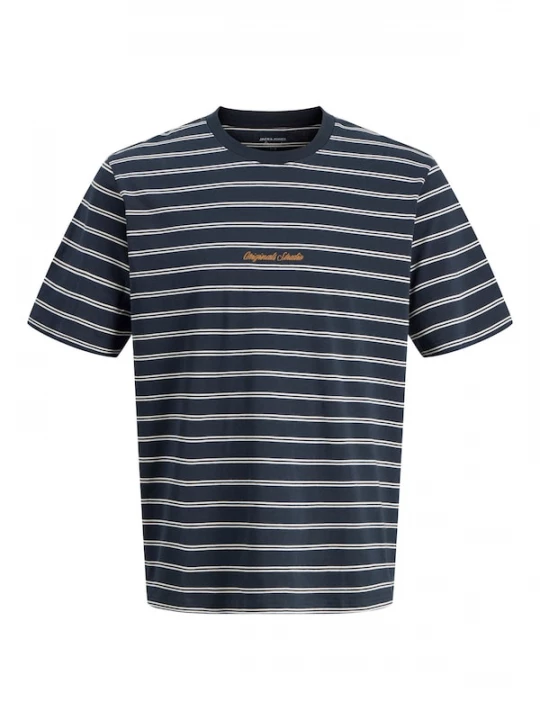 Foto van product Jack & Jones Junior Shirt 'JORNorrebro' marine / sepia / oranje / wit