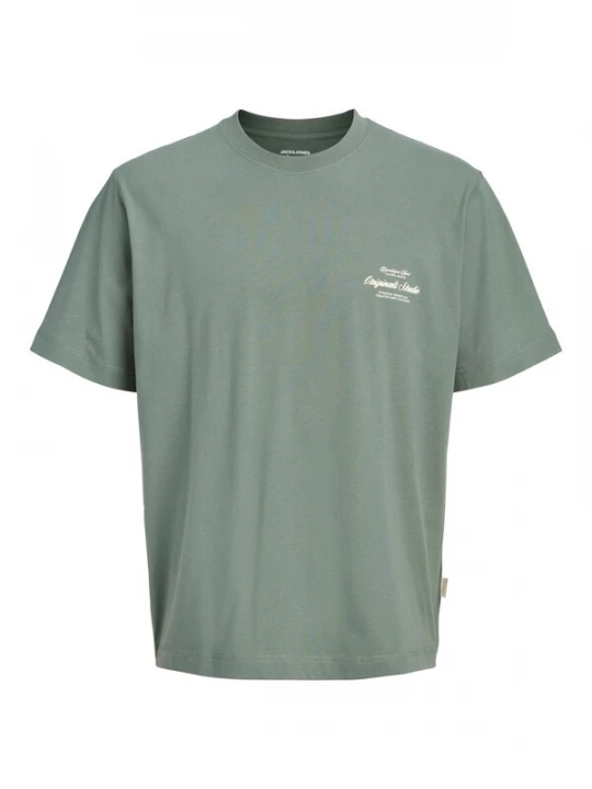 Foto van product Jack & Jones Junior Shirt 'JORNORREBRO' mintgroen / wit