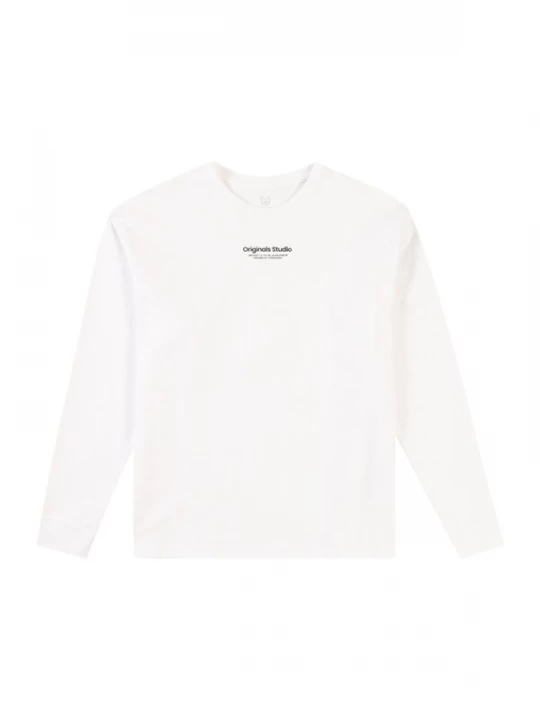 Foto van product Jack & Jones Junior Shirt 'JORVESTERBRO' zwart / wit
