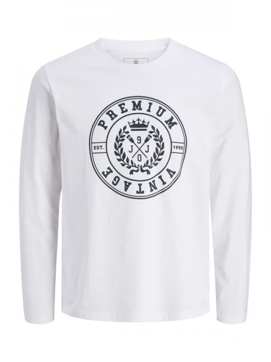 Foto van product Jack & Jones Junior Shirt 'JPRBLUZANDER' zwart / wit