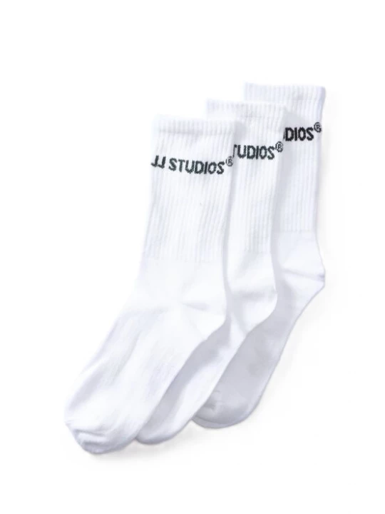 Foto van product Jack & Jones Junior Sokken 'JACSOHO' zwart / wit