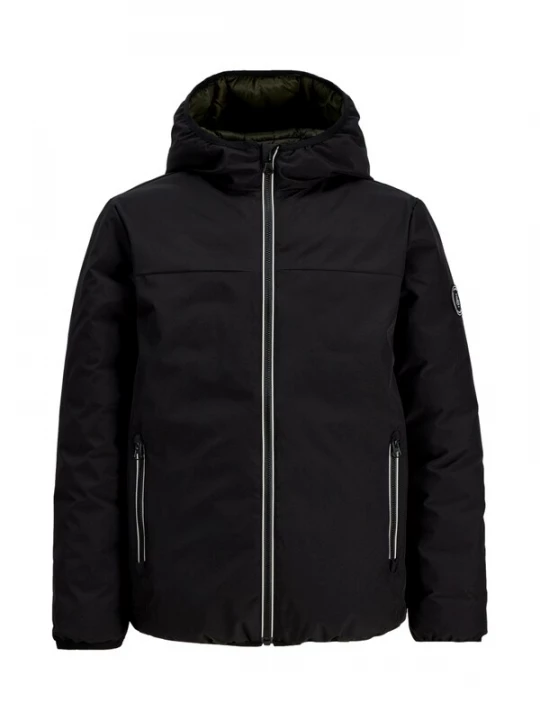 Foto van product Jack & Jones Junior Tussenjas 'JJEBrooklyn' zwart