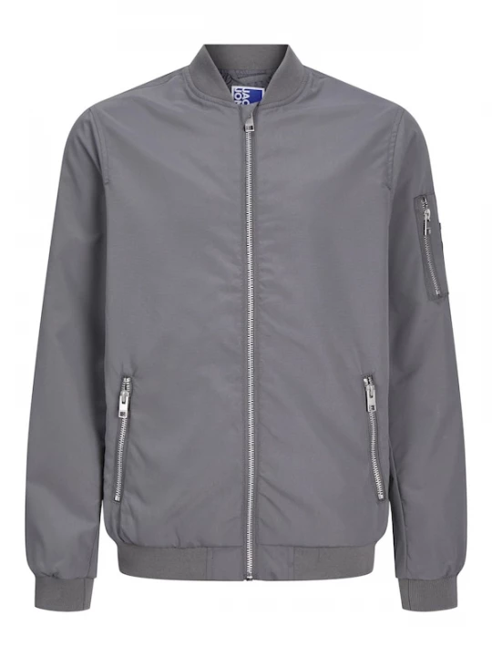 Foto van product Jack & Jones Junior Tussenjas 'JJERush' basaltgrijs