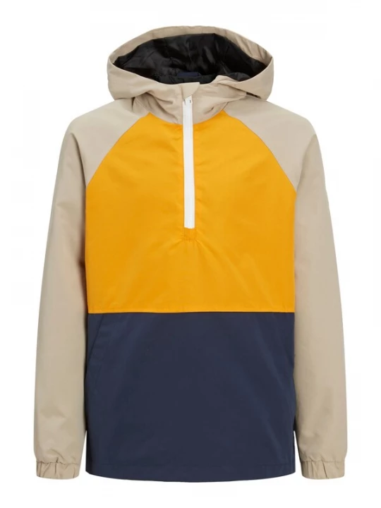 Foto van product Jack & Jones Junior Tussenjas 'JORLuke' beige / navy / oranje