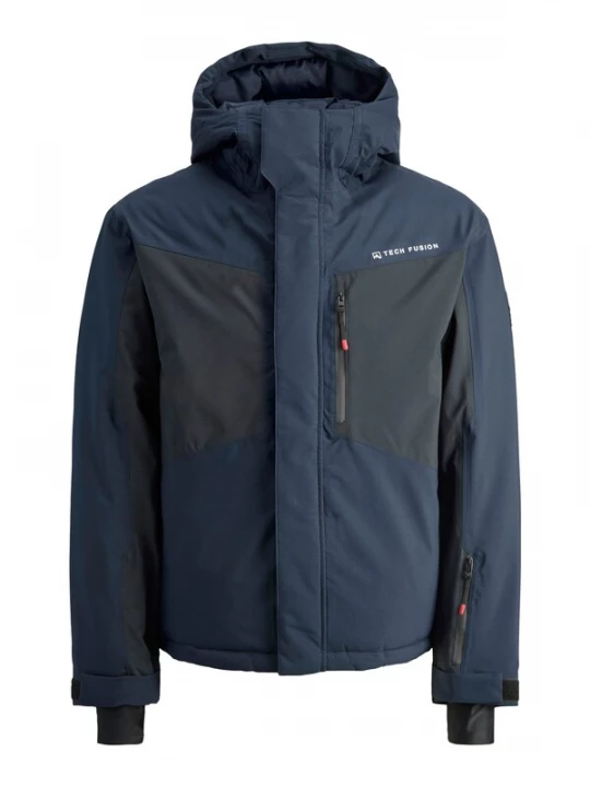 Foto van product Jack & Jones Junior Winterjas 'JJAlpes' navy / zwart