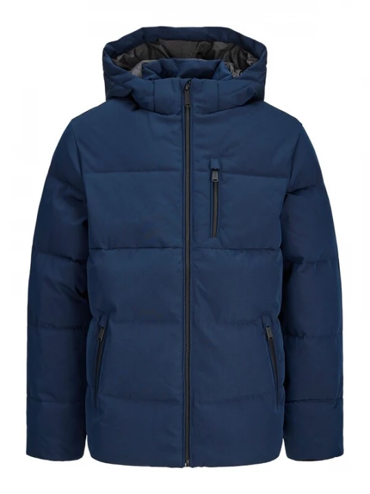 Foto van product Jack & Jones Junior Winterjas 'JJEBECKS' donkerblauw