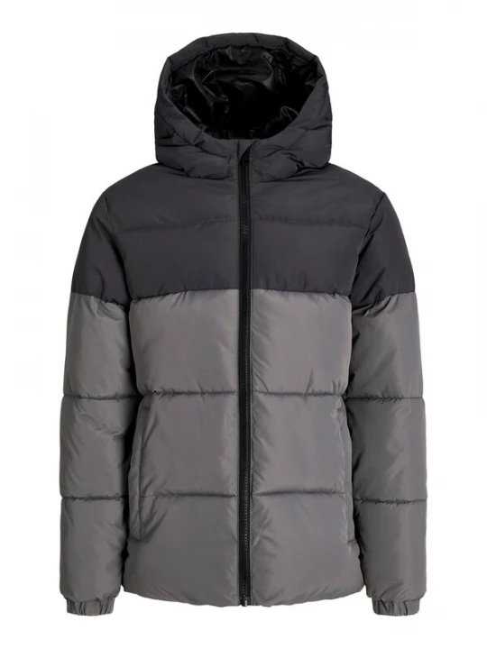 Foto van product Jack & Jones Junior Winterjas 'JJMaze' grijs / antraciet