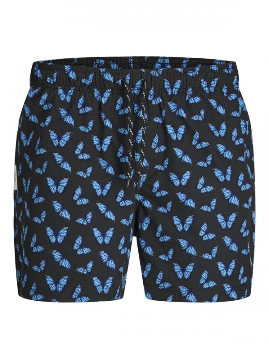 Foto van product Jack & Jones Junior Zwemshorts 'JJMaui' blauw / lichtblauw / zwart