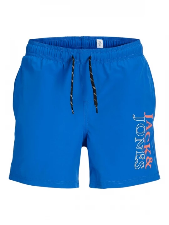 Foto van product Jack & Jones Junior Zwemshorts 'JPSTMaui' blauw / royal blue / koningsblauw / rood