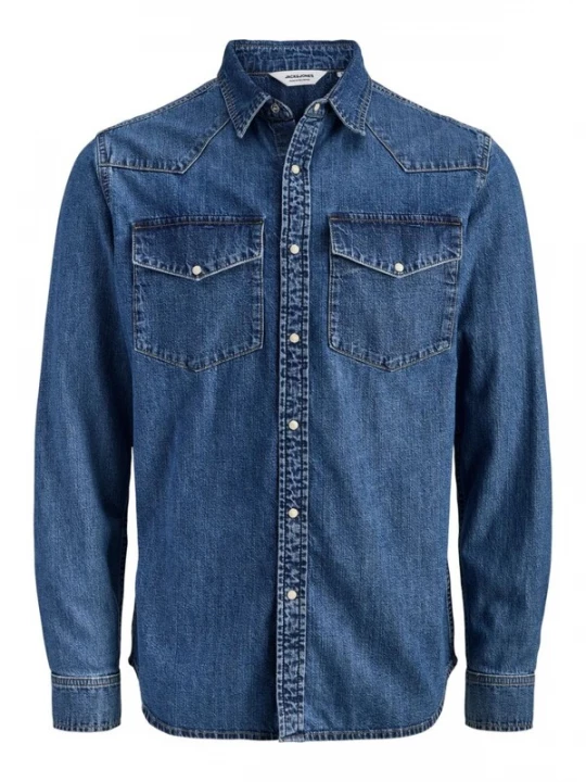 Foto van product JACK & JONES Overhemd blauw