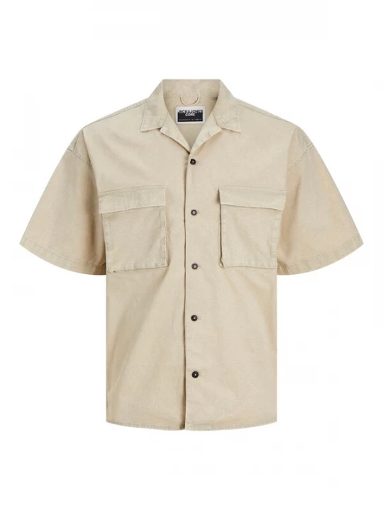 Foto van product JACK & JONES Overhemd 'JCOBENTZON' donkerbeige