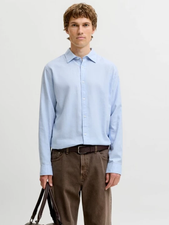 Foto van product JACK & JONES Overhemd 'JJEFIELD' lichtblauw