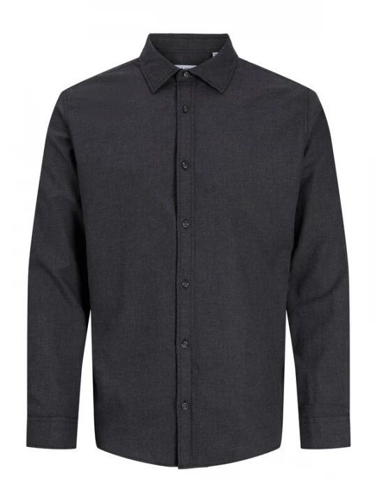 Foto van product JACK & JONES Overhemd 'JJEFIELD' zwart gemêleerd