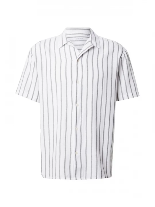 Foto van product JACK & JONES Overhemd 'JJELiam' grijs / wit