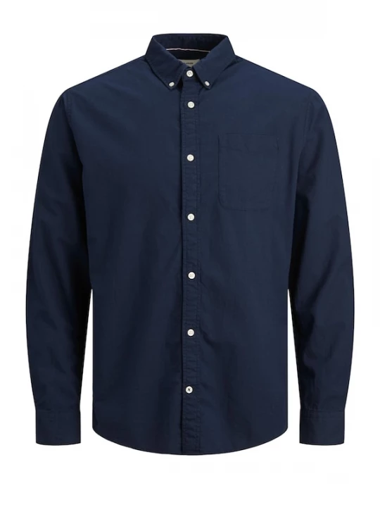 Foto van product JACK & JONES Overhemd 'JJEOxford' navy