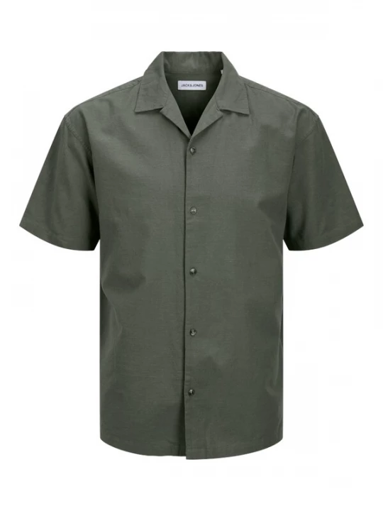 Foto van product JACK & JONES Overhemd 'JJESummer Resort' donkergroen