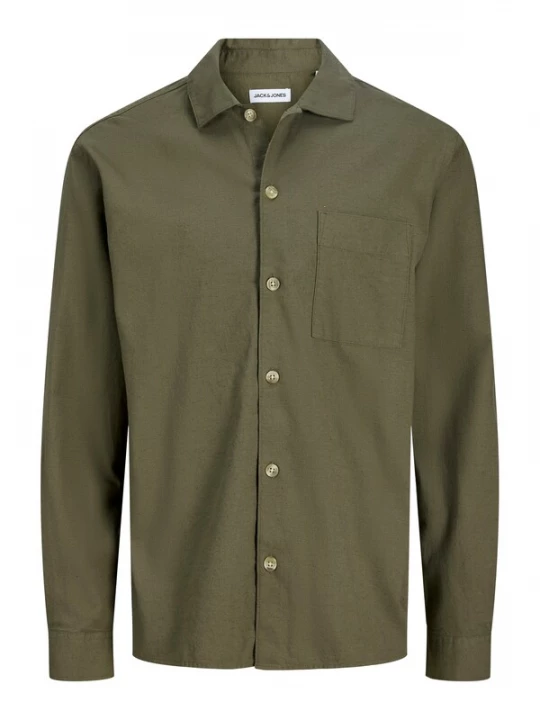 Foto van product JACK & JONES Overhemd 'JJETristan' olijfgroen
