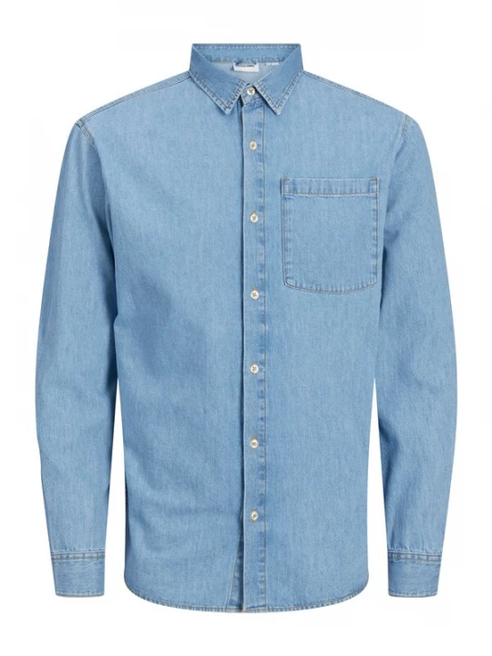 Foto van product JACK & JONES Overhemd 'JJICreek' blauw denim