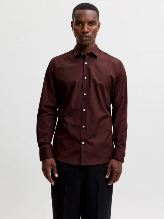 Foto van product JACK & JONES Overhemd 'JJJoe' bruin