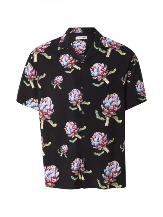Foto van product JACK & JONES Overhemd 'JJLEMON' azuur / olijfgroen / lila / zwart