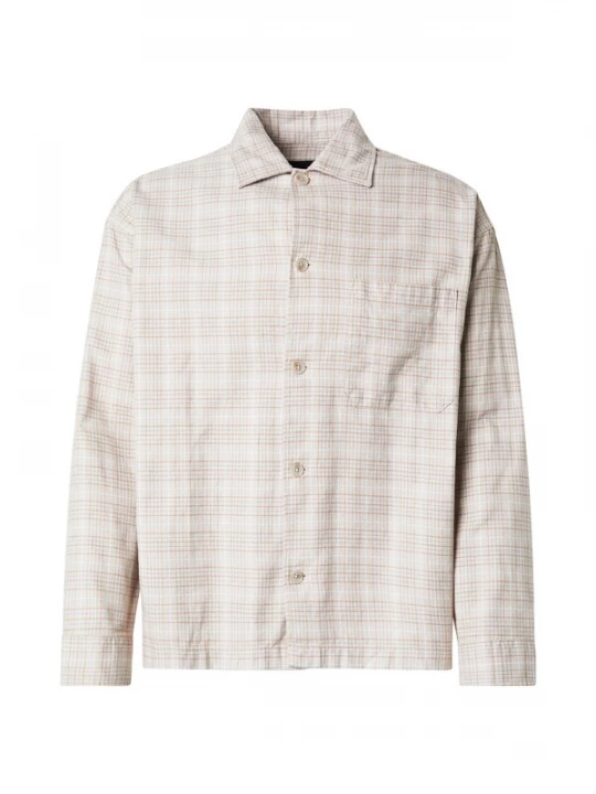 Foto van product JACK & JONES Overhemd 'JPRBLAMADISON' camel / sand / zwart / wit