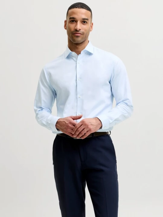 Foto van product JACK & JONES Overhemd 'JPRBLAPARKER' pastelblauw
