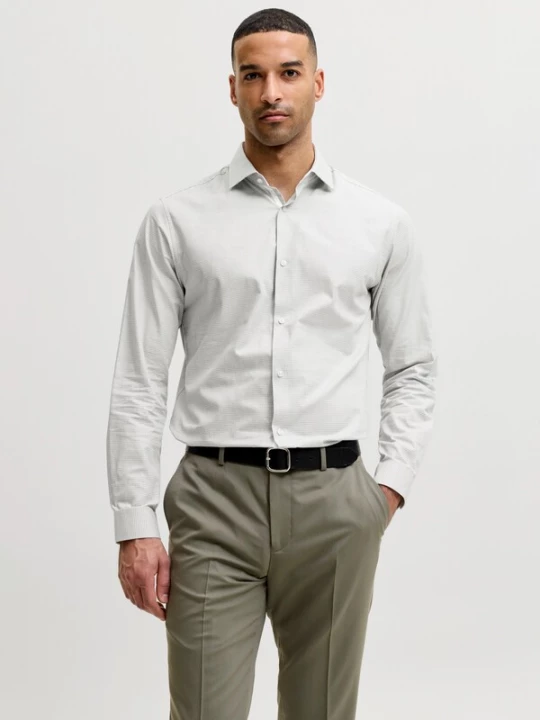 Foto van product JACK & JONES Overhemd 'JPRBLAPARKER' pastelgroen / donkergroen