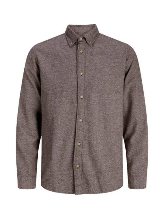 Foto van product JACK & JONES Overhemd 'JPRBLUHARVEY' bruin gemêleerd