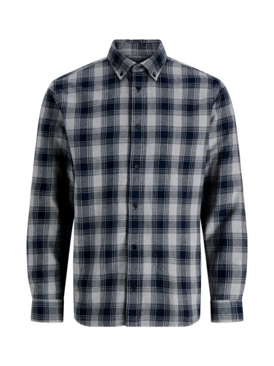 Foto van product JACK & JONES Overhemd 'JPRBLUHARVEY' donkerblauw / grijs