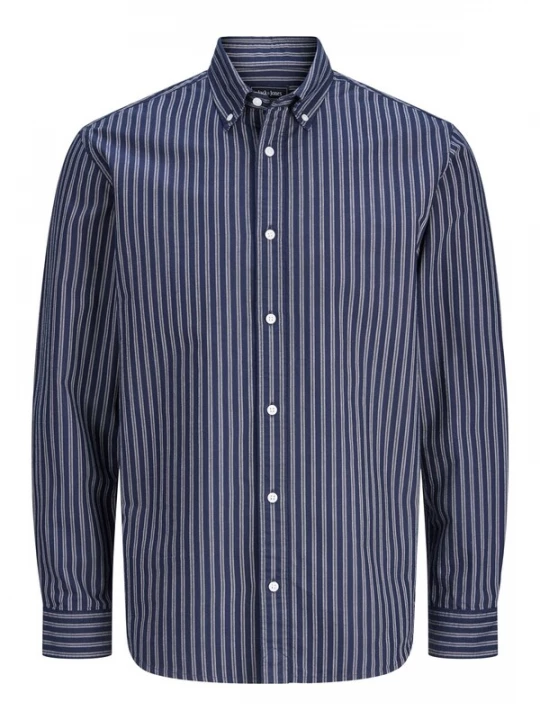 Foto van product JACK & JONES Overhemd 'JPRBLUHARVEY' navy / donkergroen / natuurwit