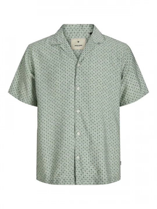 Foto van product JACK & JONES Overhemd 'JPRBLULincoln' pastelgroen / zwart / wit
