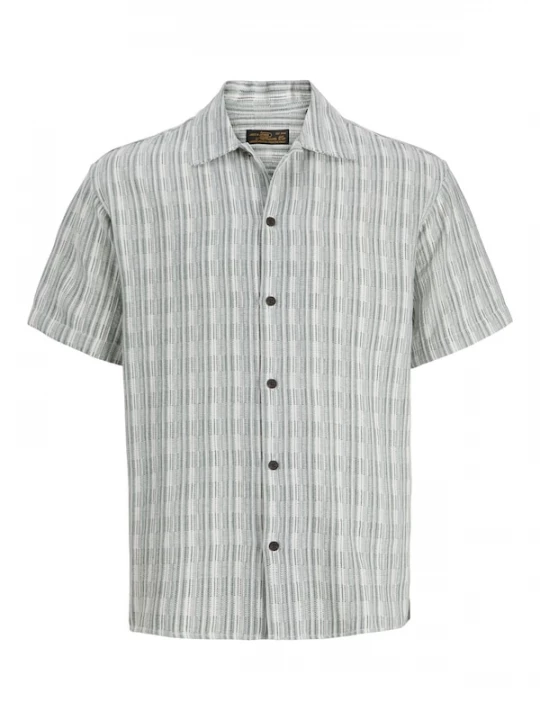 Foto van product JACK & JONES Overhemd 'JPRBLUtiago' groen / mintgroen / wit