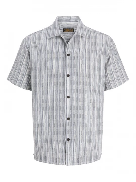 Foto van product JACK & JONES Overhemd 'JPRBLUtiago' lichtblauw / lichtgrijs / wit
