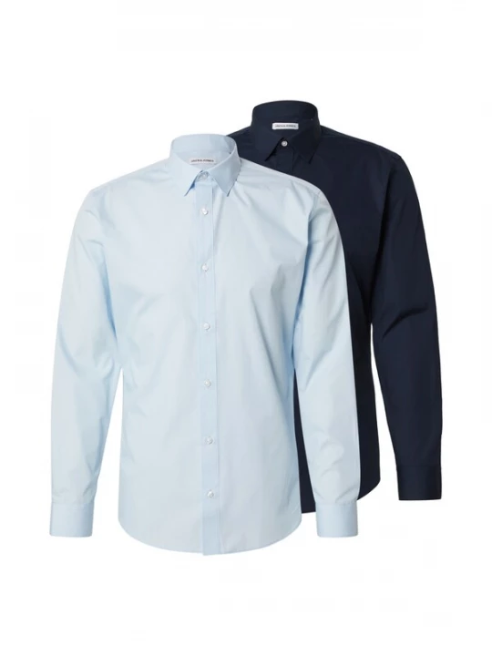 Foto van product JACK & JONES Overhemd 'JWHJOSEPH' navy / pastelblauw