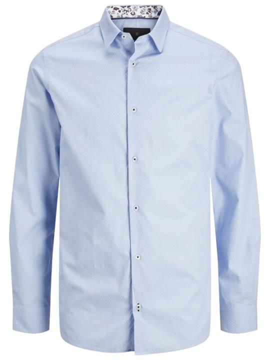 Foto van product JACK & JONES Overhemd 'Leeds' lichtblauw