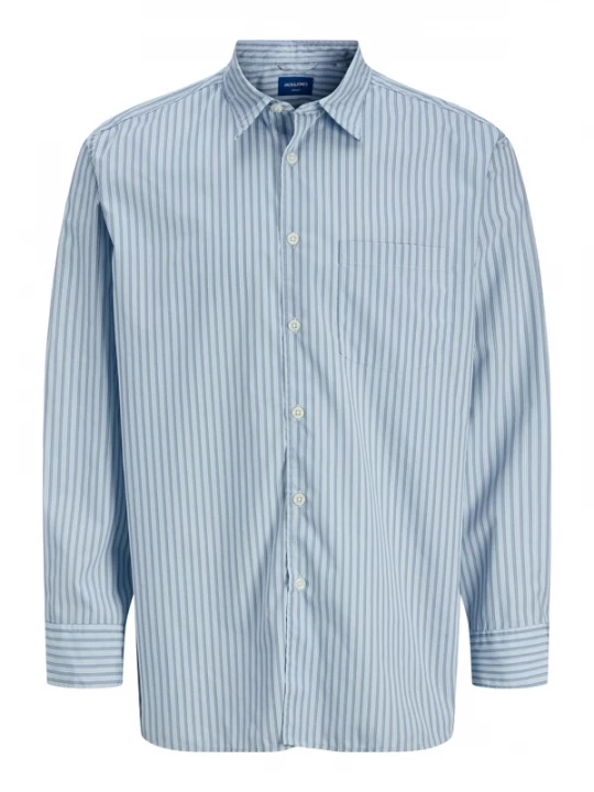 Foto van product JACK & JONES Overhemd marine / opaal / lichtblauw