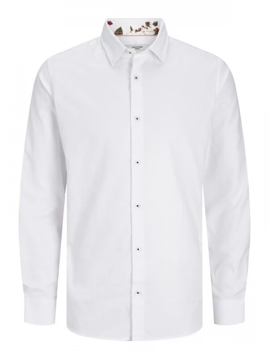 Foto van product JACK & JONES Overhemd 'Nordic Flores' wit